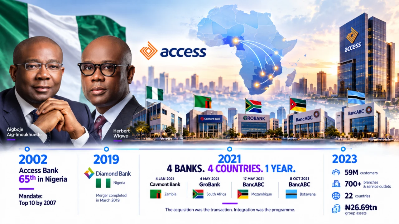Original cover: The Governance of Ambition: Access Bank's Pan-African Expansion